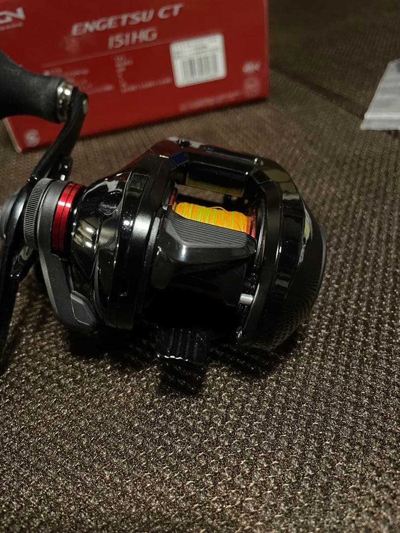 SHIMANO エンゲツCT 151HG PE0.6号、200m付き、美品