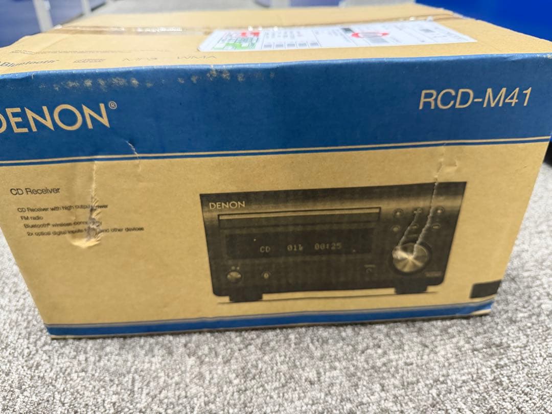 新品未開封！　DENON RCD-M41 CDレシーバー　デノン　オーディオ