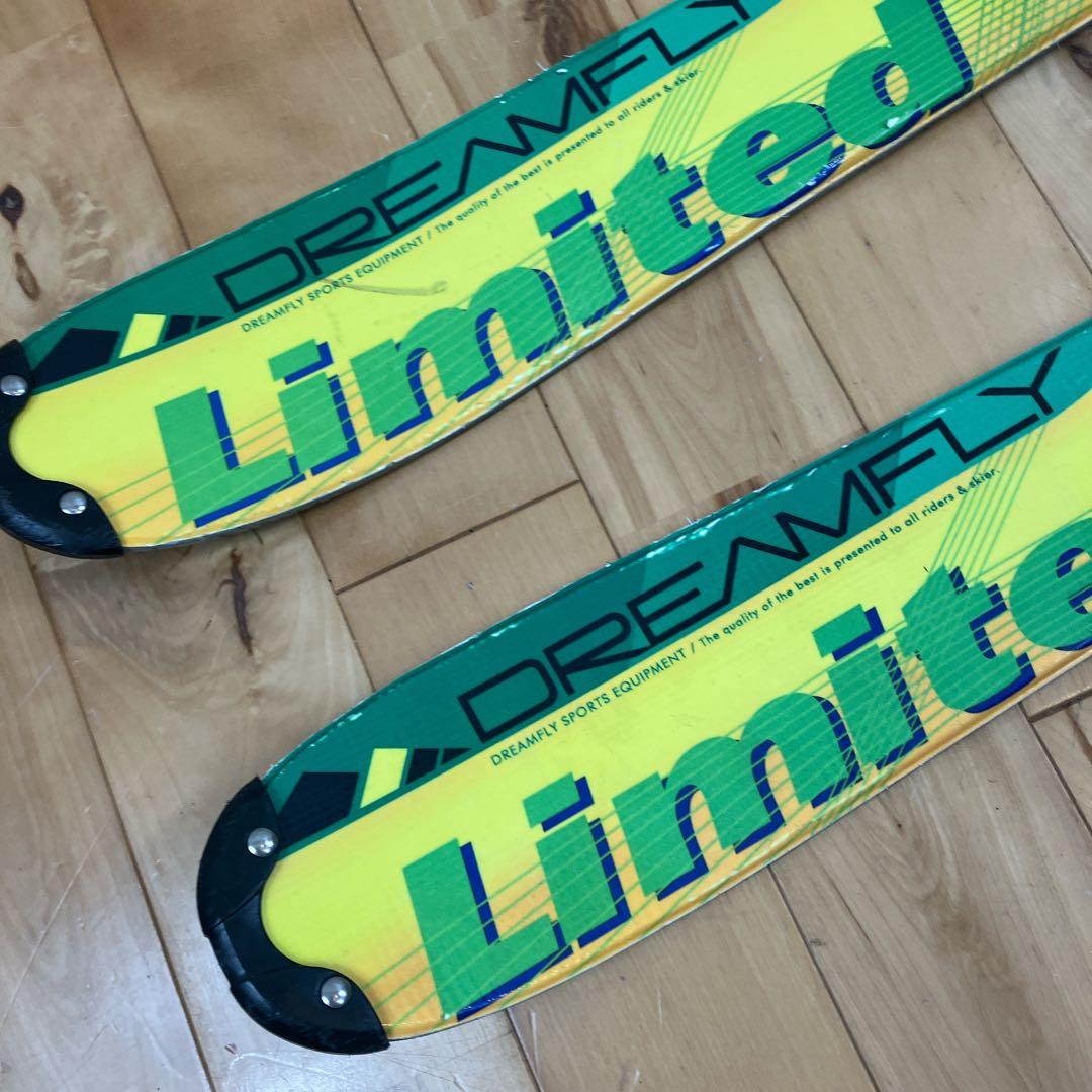 DREAMFLY ショートスキー 約100cm ファンスキー　ブーツ　レグザム