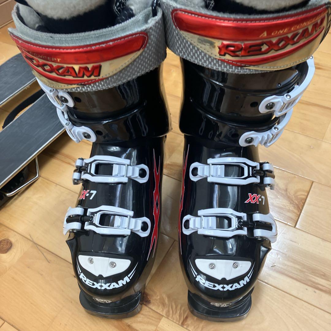 DREAMFLY ショートスキー 約100cm ファンスキー　ブーツ　レグザム