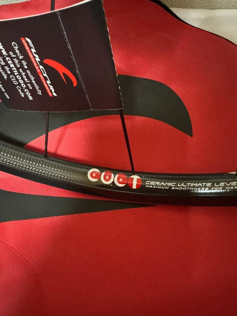 新品未使用　FULCRUM RACING LIGHT XLR ホイール CULT