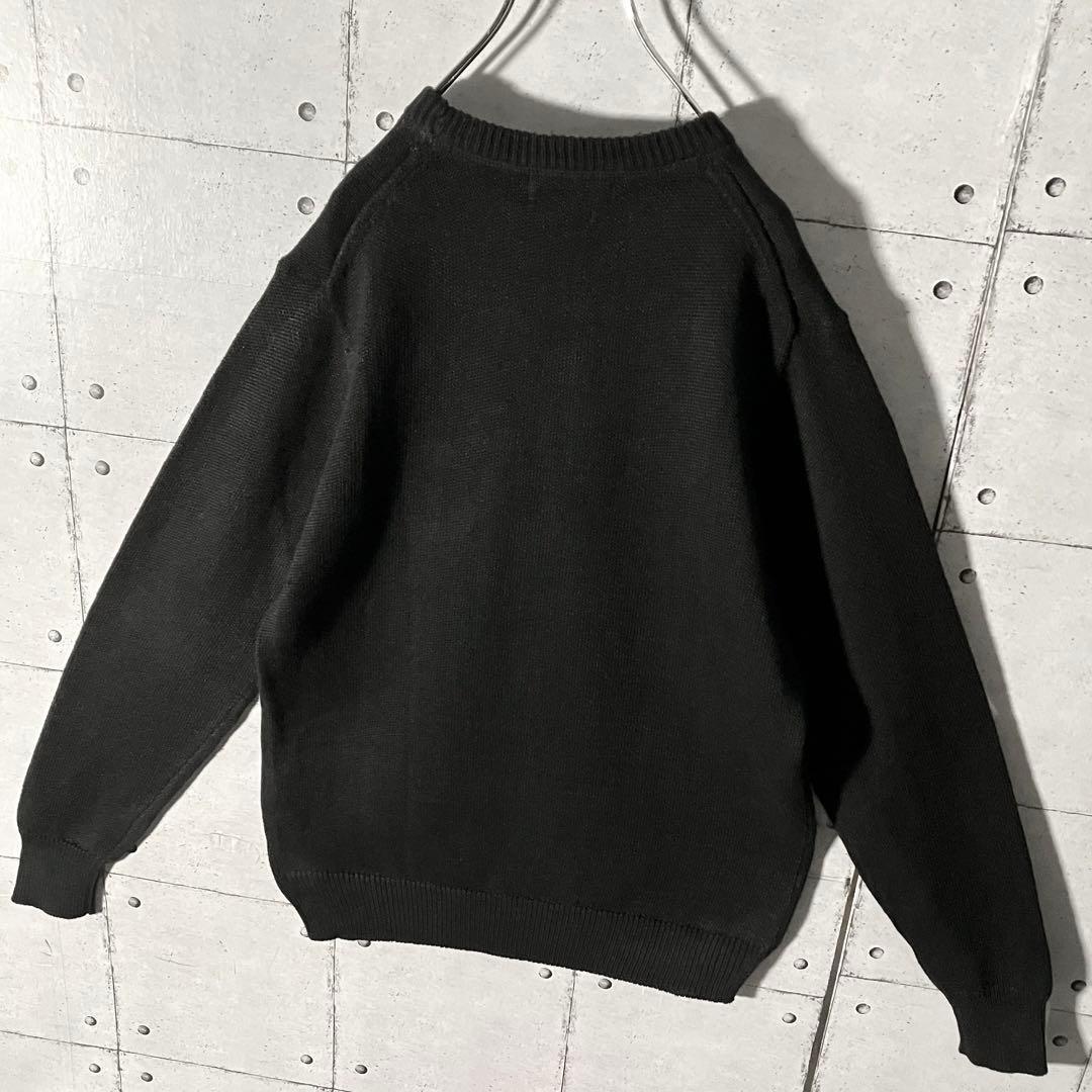 【新品タグ付】ヒステリックグラマー☆豪華チェーンステッチ刺繍ローゲージセーターL