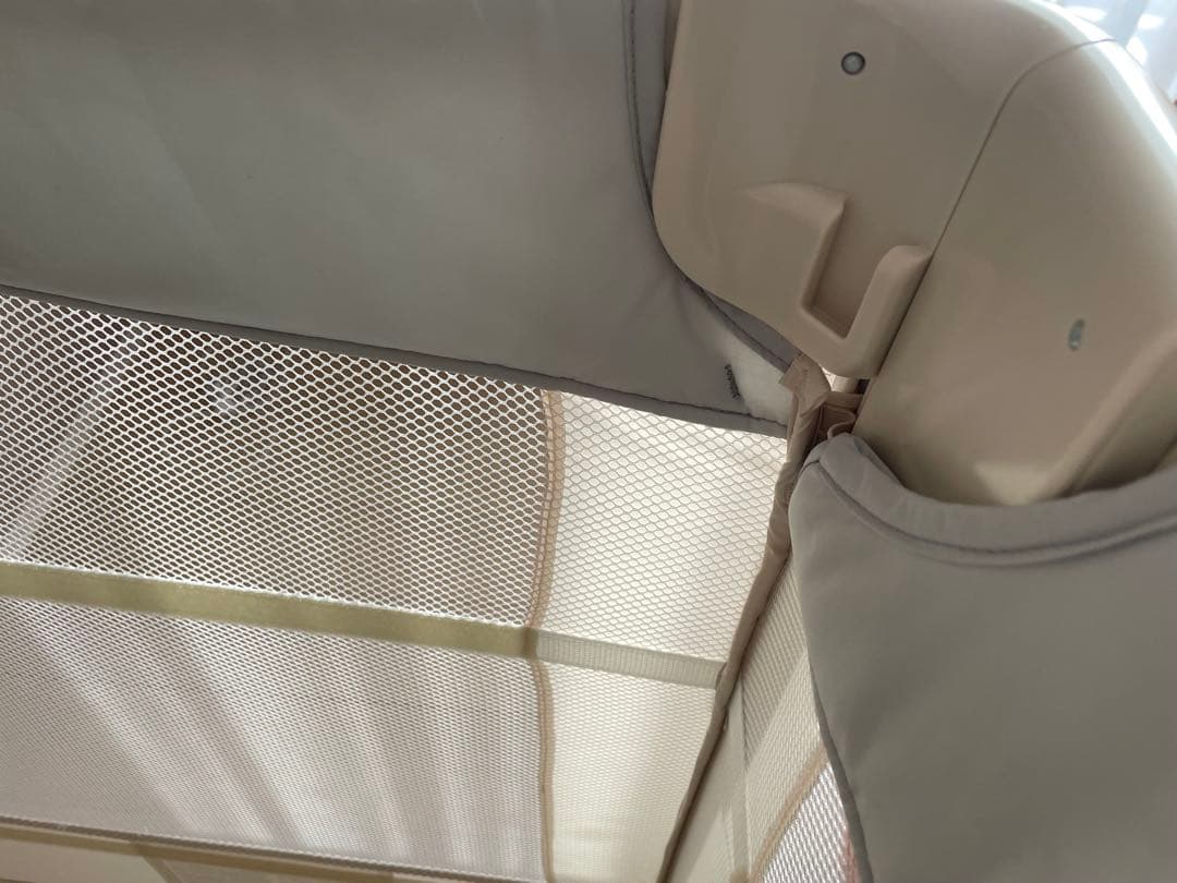 【超美品】ApricaココネルエアーAB ホワイトグレー【取説・収納バッグ付】