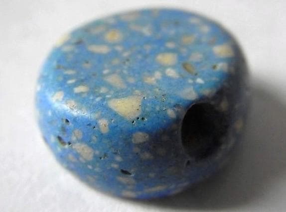 ★E1402★ 古代石 (219) 有翼神　アミュレット印章　精霊　焼成物