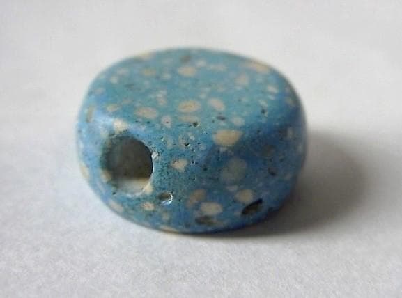 ★E1402★ 古代石 (219) 有翼神　アミュレット印章　精霊　焼成物