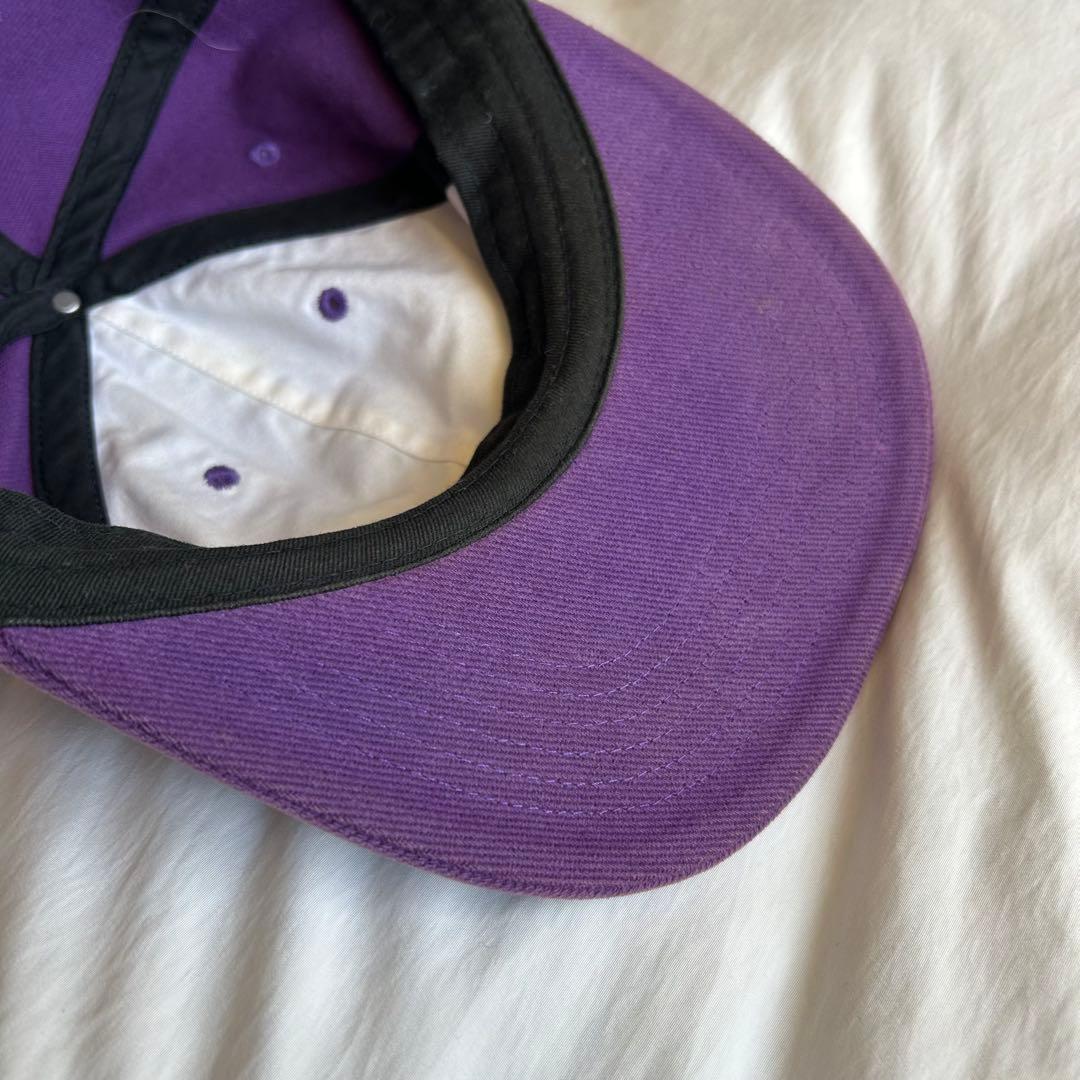 帽子 18SS Supreme Classic Logo 6-Panel Purple