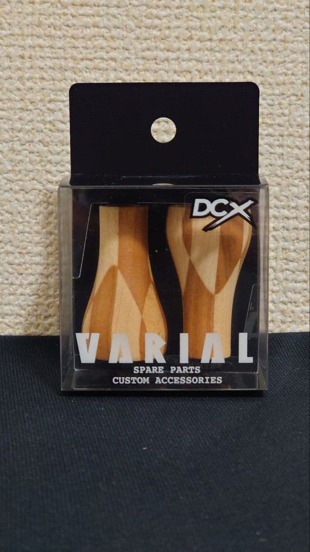 DCX　ジョイントウッドノブ　チェッカードパターン