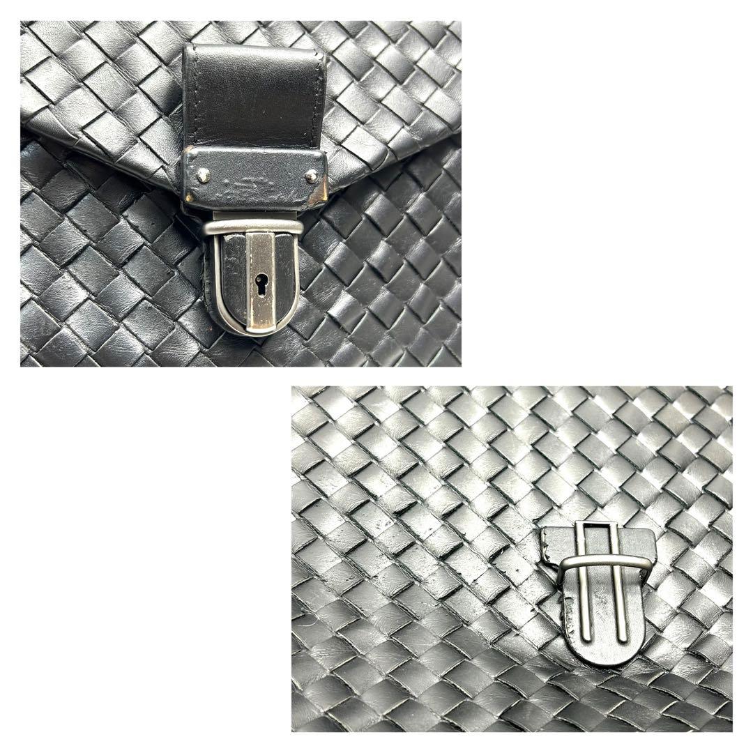 BOTTEGA VENETA ボッテガヴェネタ　ビジネスバッグ　黒　A4収納