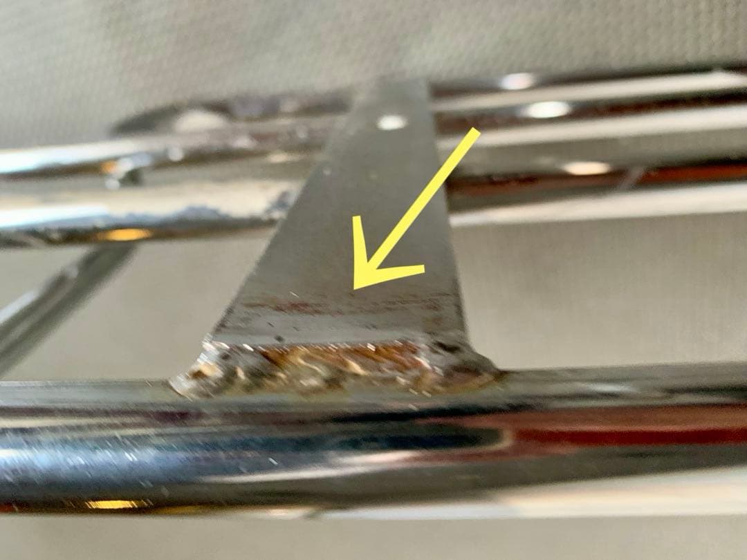 ☆【ヴィンテージパーツ】Vespa ベスパ スモール用 フラットリアキャリア