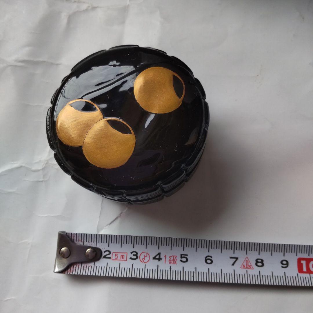 加賀蒔絵師 田中宗凌 作 一燈好 壺々香合 共箱 香合 漆器 漆芸 茶道具 新品