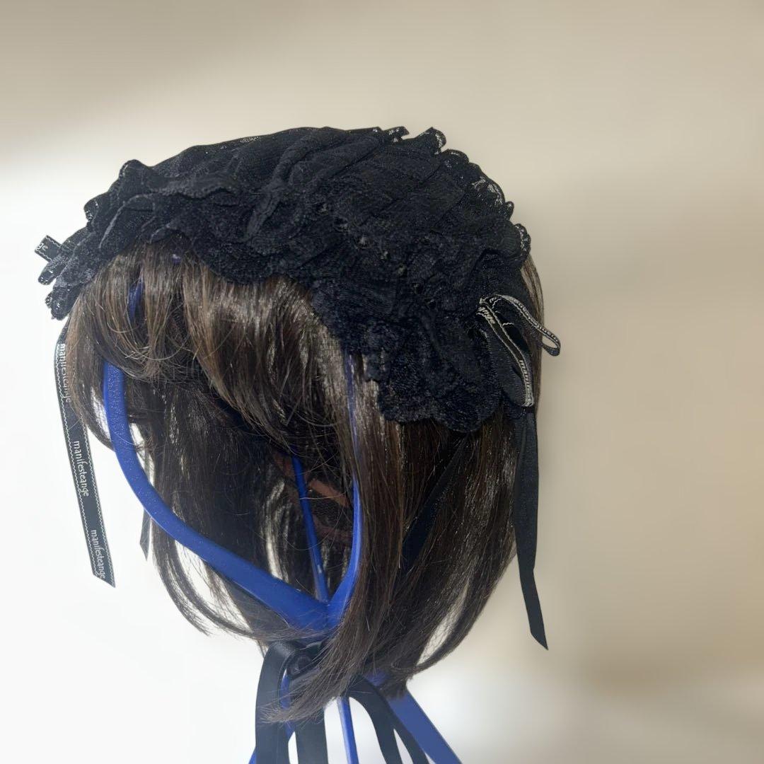 美品　morphose ヘッドドレス