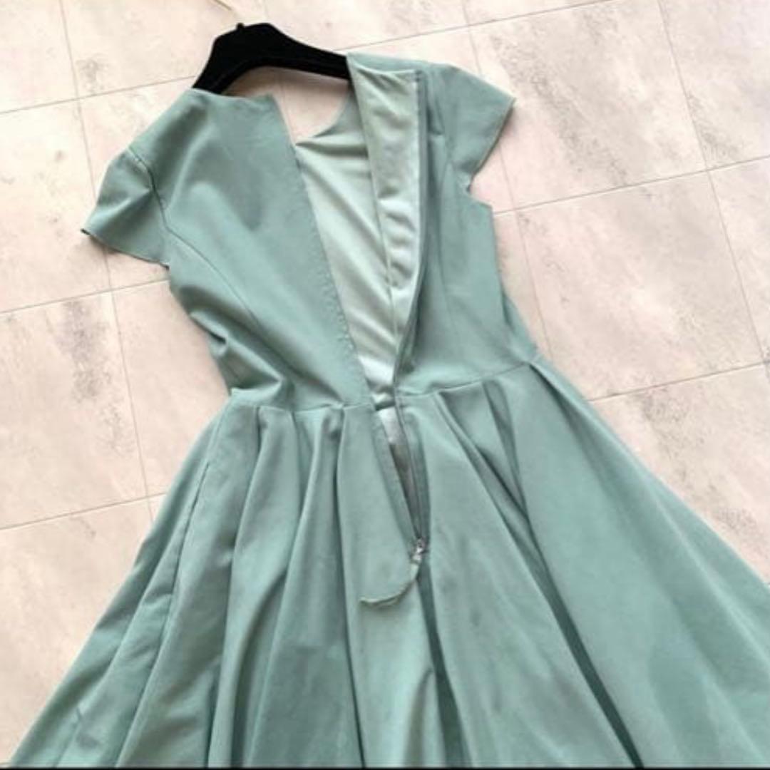 美品♡フォクシーニューヨーク アビゲイル ワンピース ミントグリーン 38