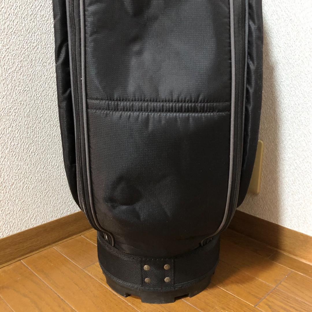 【希少】 NIKE ナイキ ゴルフ キャディバッグ カート型 6分割 ブラック