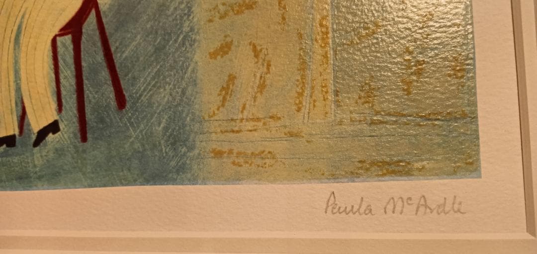 【1月末削除】【直筆サイン＆絵入】Paula McArdleポーラ マッカードル