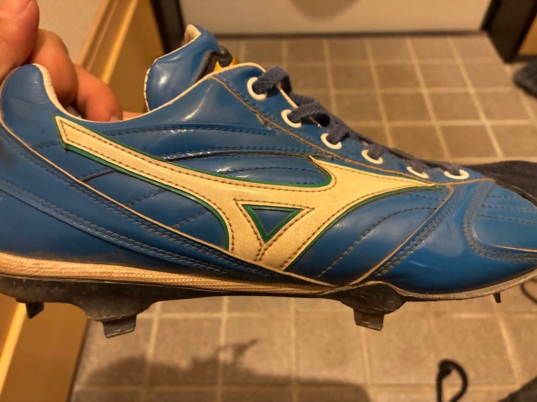 ミズノプロオーダースパイク社会人野球支給品26.5cm