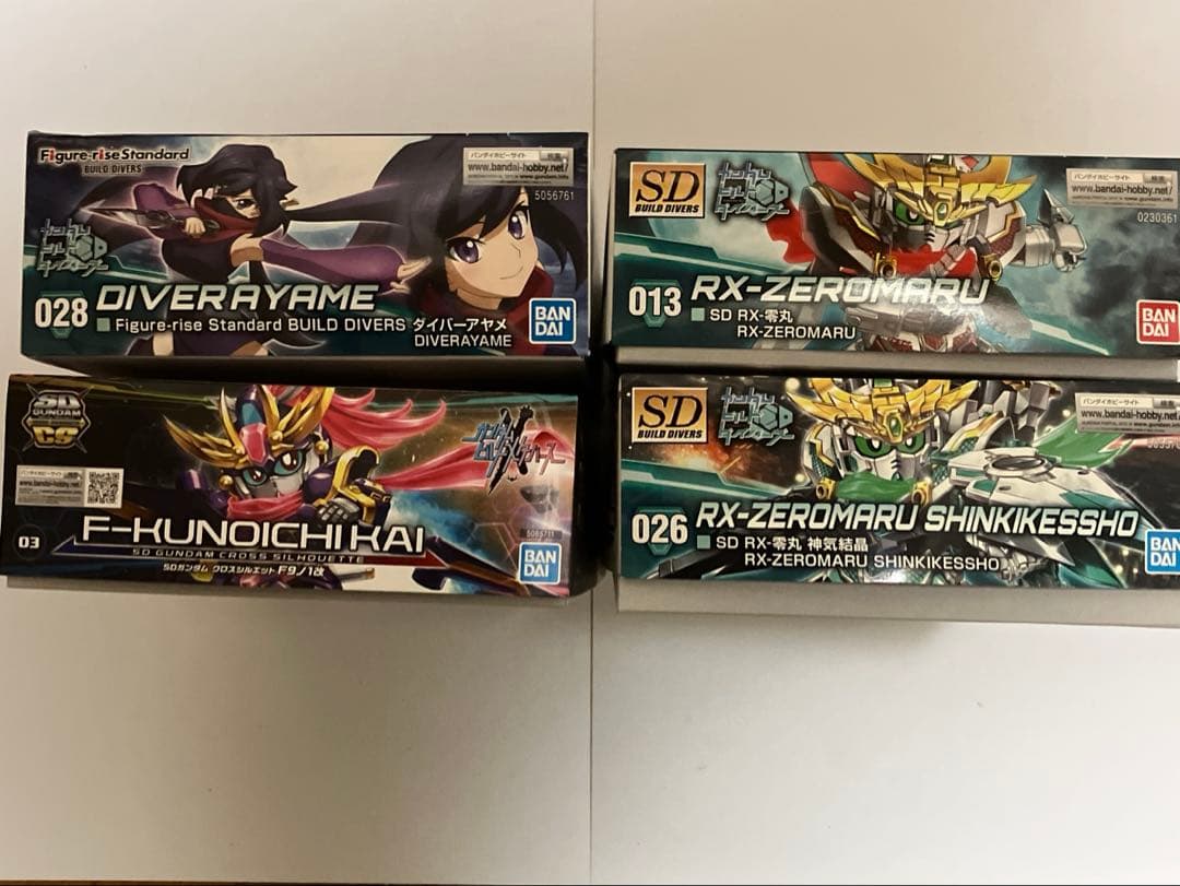 バンダイ ガンプラ フィギュアライズスタンダード ダイバーアヤメ RX零丸 ほか