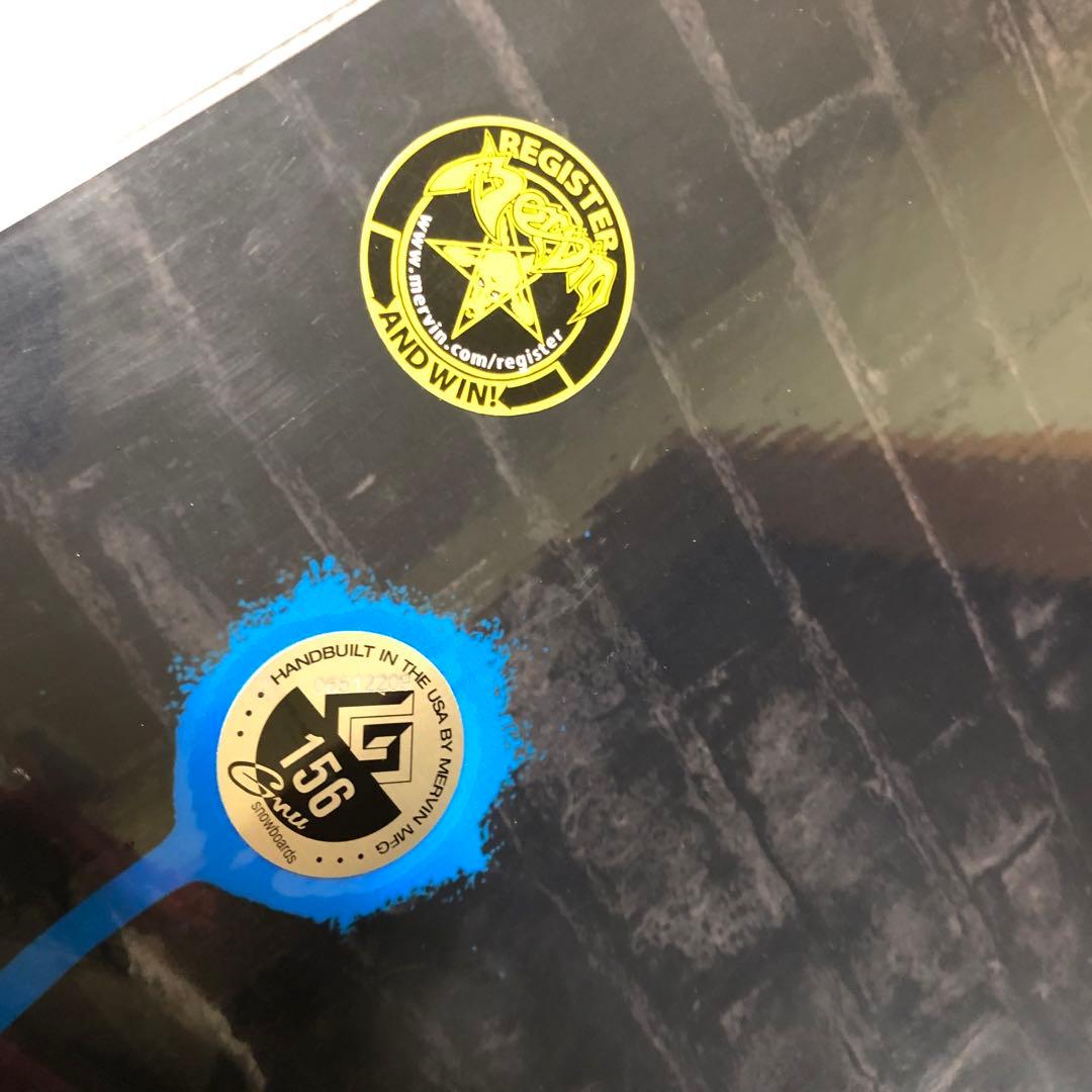 GNU スノーボード 156cmバインディング付き