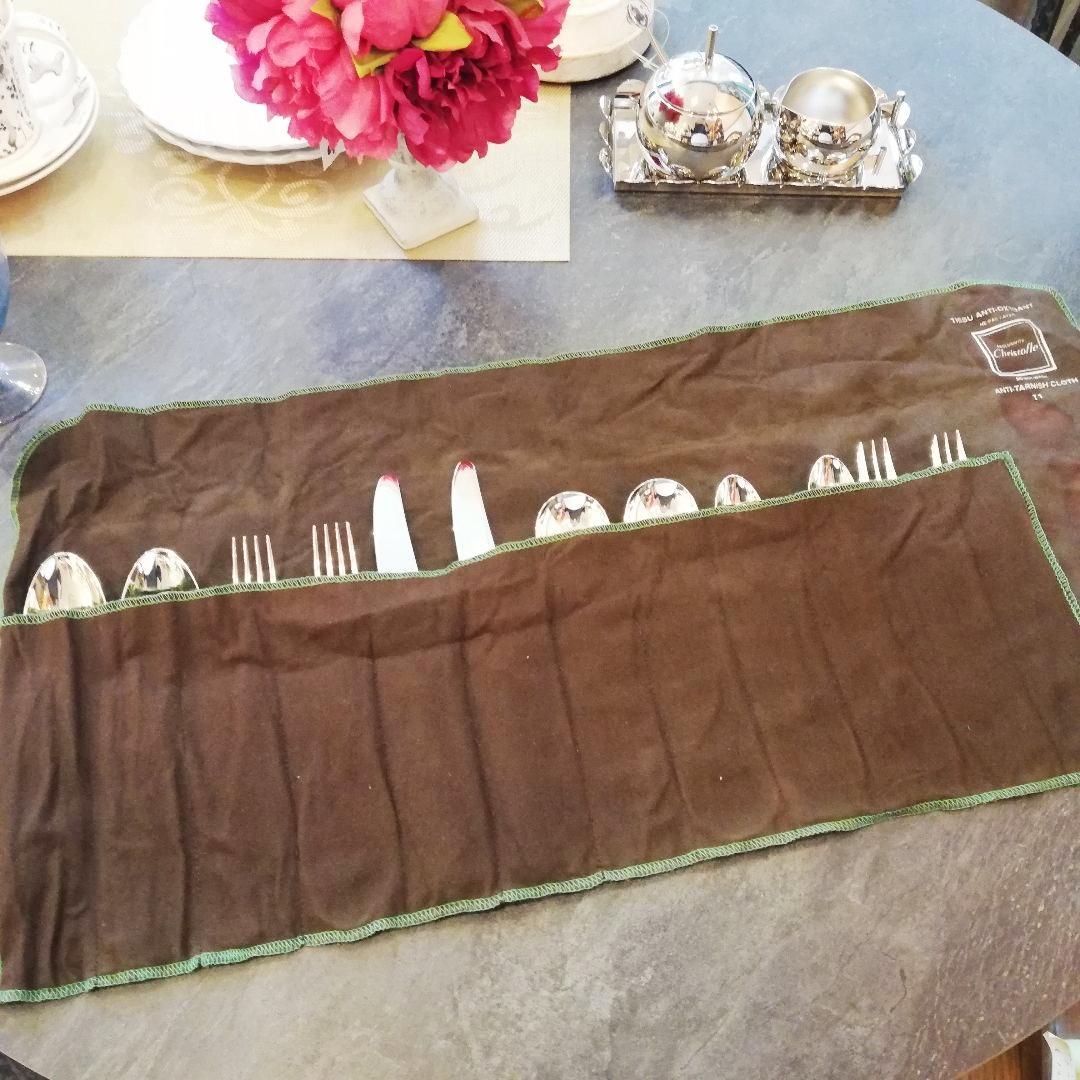 年末特別セール◇未使用　フランス製　Christofle　カトラリーセット12本