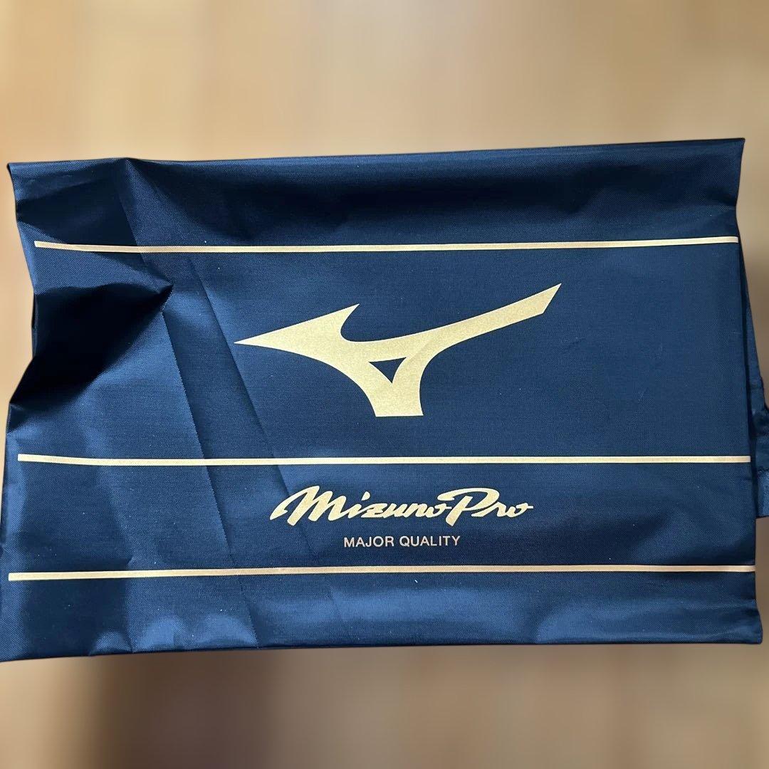 26cm ミズノプロ クッションレボプロ ミッド レッド 野球 スパイク 金属歯