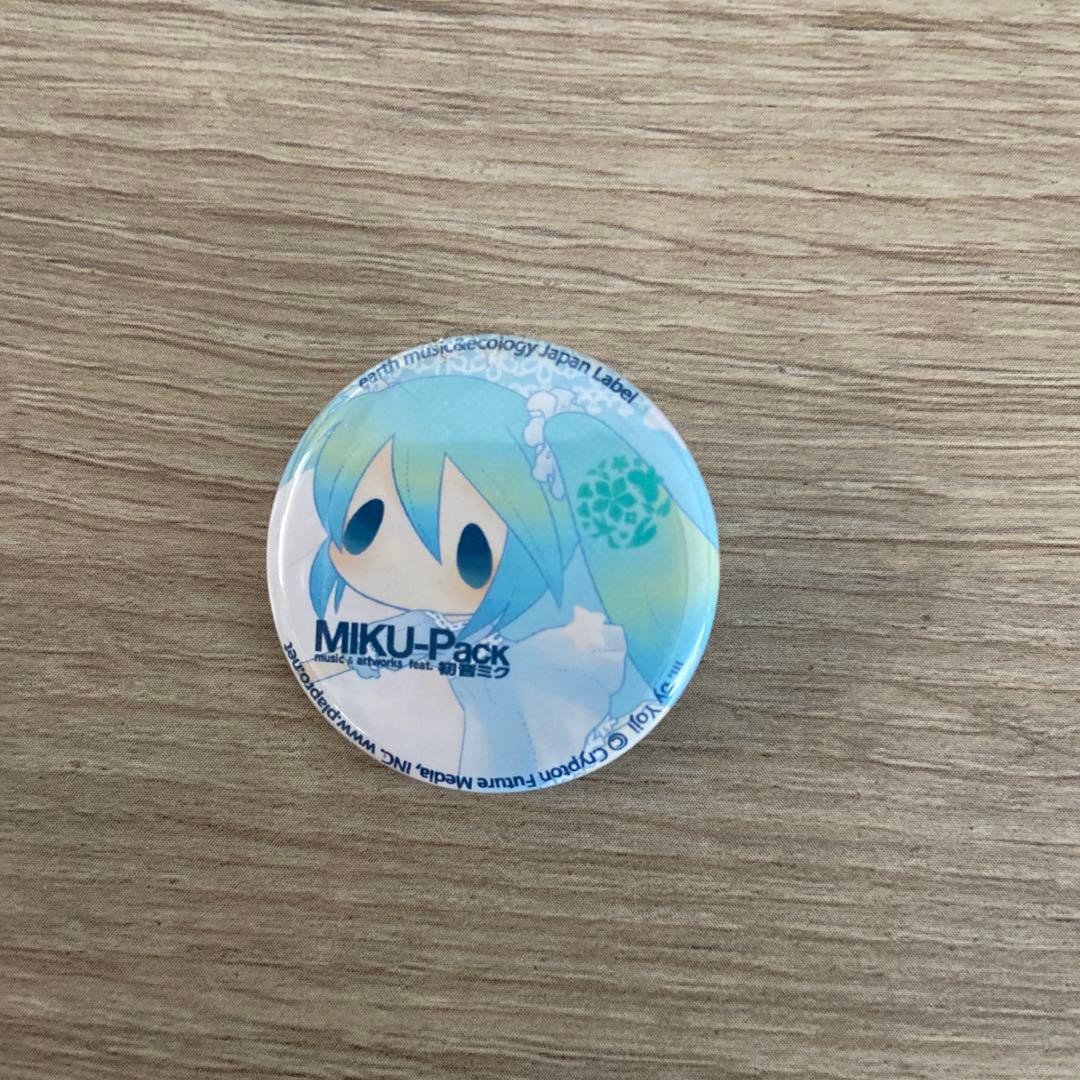 初音ミク earth music&ecology 缶バッジ