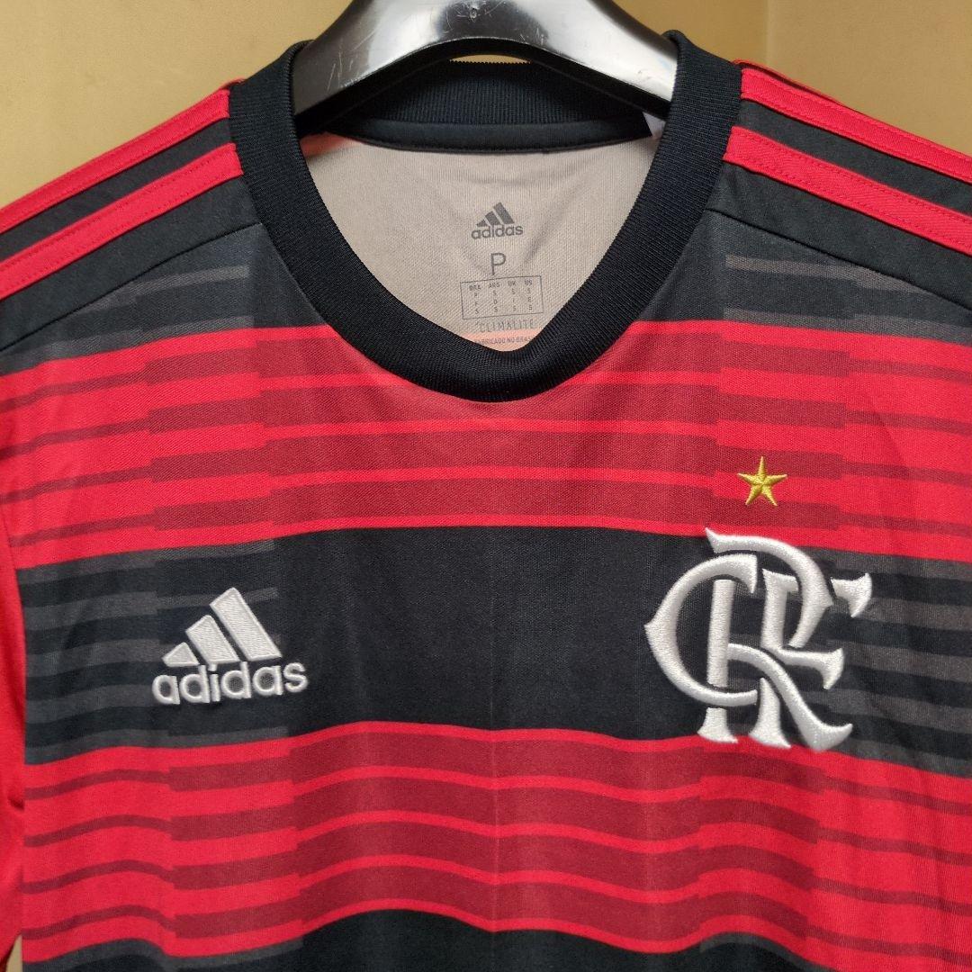 Flamengo adidas シャツ サイズP 赤黒
