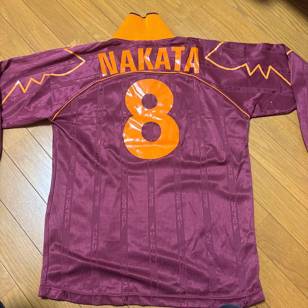 [売約済]ASローマ ナカタ 8番 シャツ