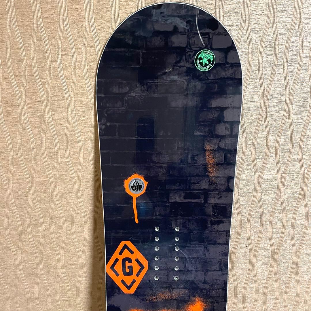 Gnu carbon credit seriesスノーボード150cm