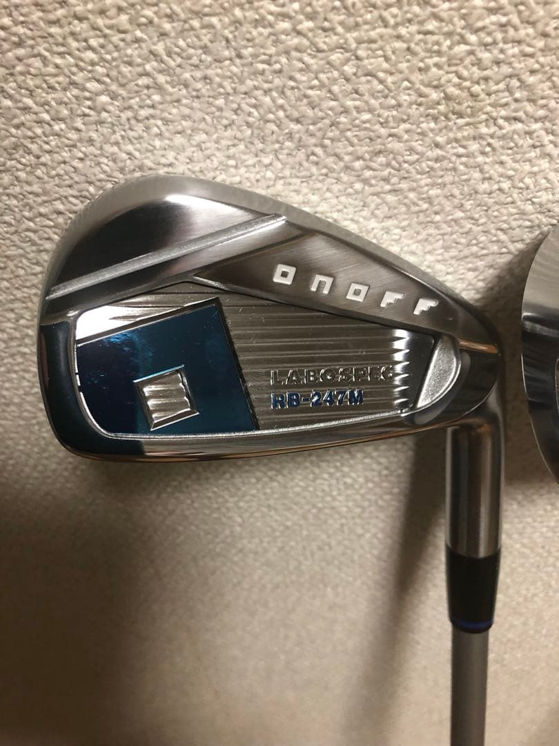 コウ オノフ ONOFF 青 アイアンセット ラボスペック RB-247M