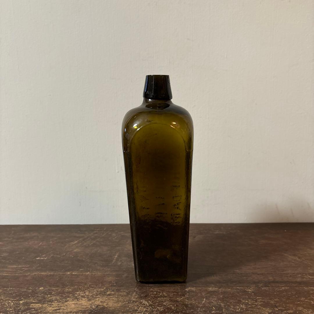 古いジンボトル　⑤アンティーク　古道具　骨董品　コンプラ瓶　東インド会社　李朝