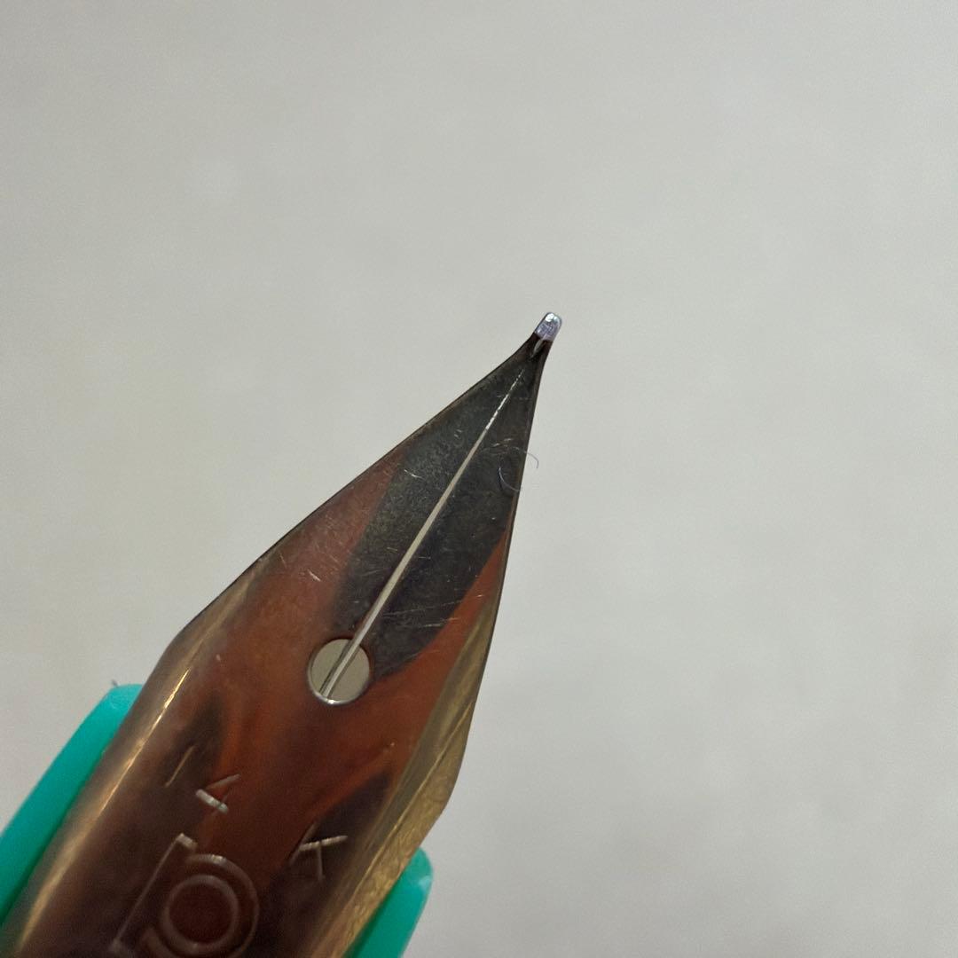 新品 廃盤 PLATINUM プラチナ 万年筆 ショート 14k 細字 いちご