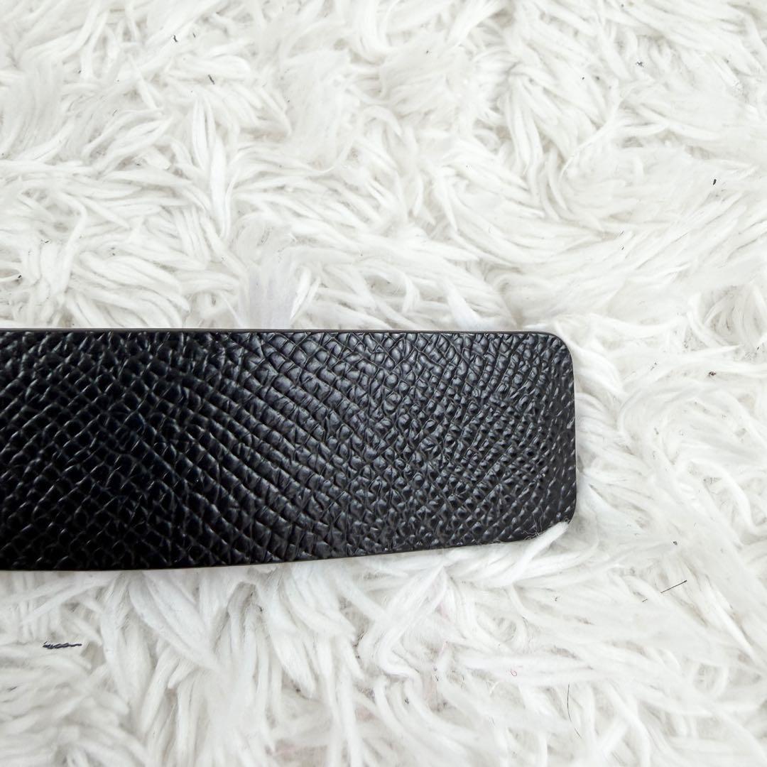 ✨極美品✨ フェラガモ リバーシブルベルト ダブルガンチーニ 黒 紫