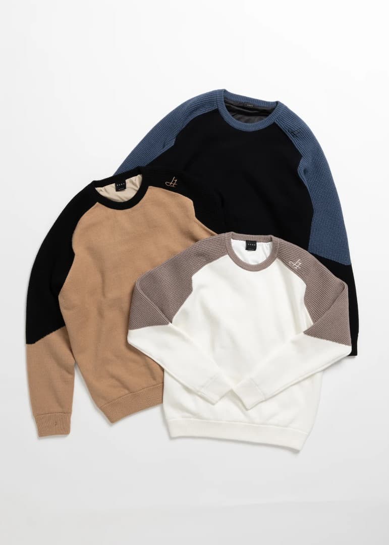 HERG1 【NEW】ワッフルウィンドプルーフセーター・ウィメンズ 新品