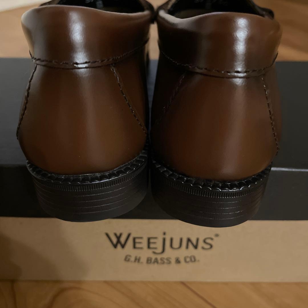 G.H.BASS ジーエイチバス レザーペニーローファー　コニャック22.5㎝