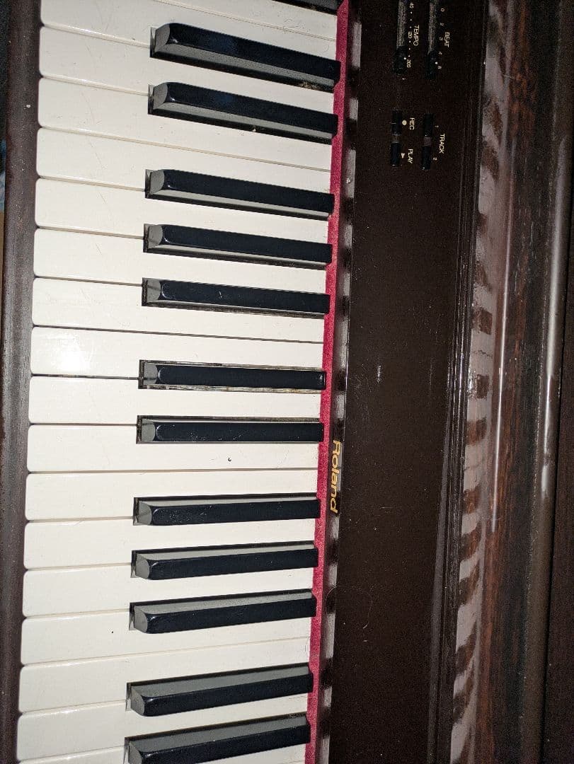 【ジャンク品】Roland 電子ピアノ HP 2800　88鍵 黒 電子ピアノ