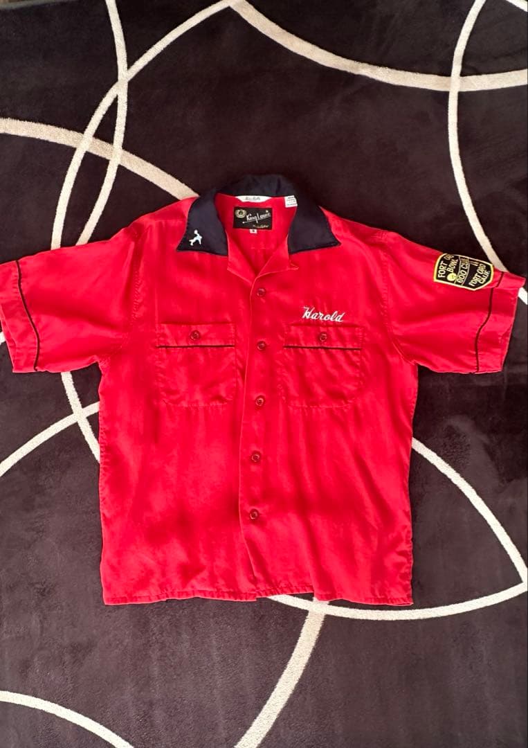 King Louie ボーリングシャツ 40s