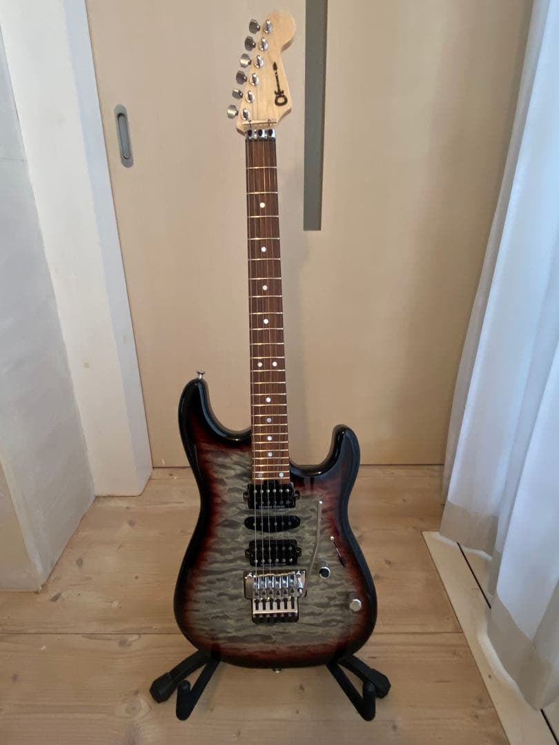 ギター Charvel MJ SD S1 HSH FR QM MNG