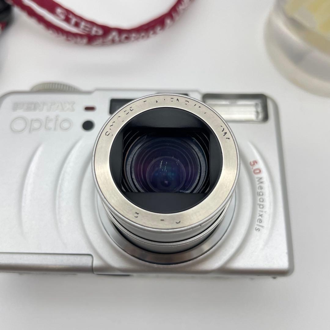スマホ転送OK✨PENTAX Optio 555✨動作確認済 CCD デジカメ♪