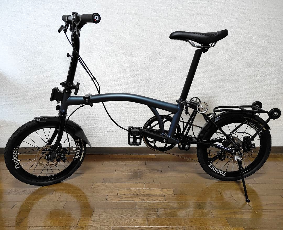 【しんさん様】mint bike mint t9b 9速 折りたたみ自転車