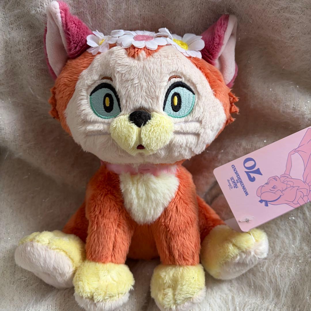 不思議の国のアリス 70周年　ダイナ ぬいぐるみ　ディズニーストア