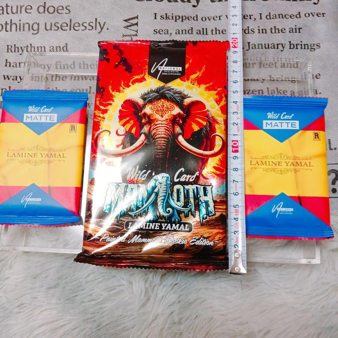☆NSCC限定☆ラミネ・ヤマル Wild Card Matte未開封パック3点