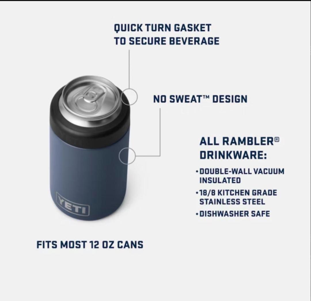 【新品未使用】限定カラー YETI コルスター タン・カモ 缶クーラー 12oz