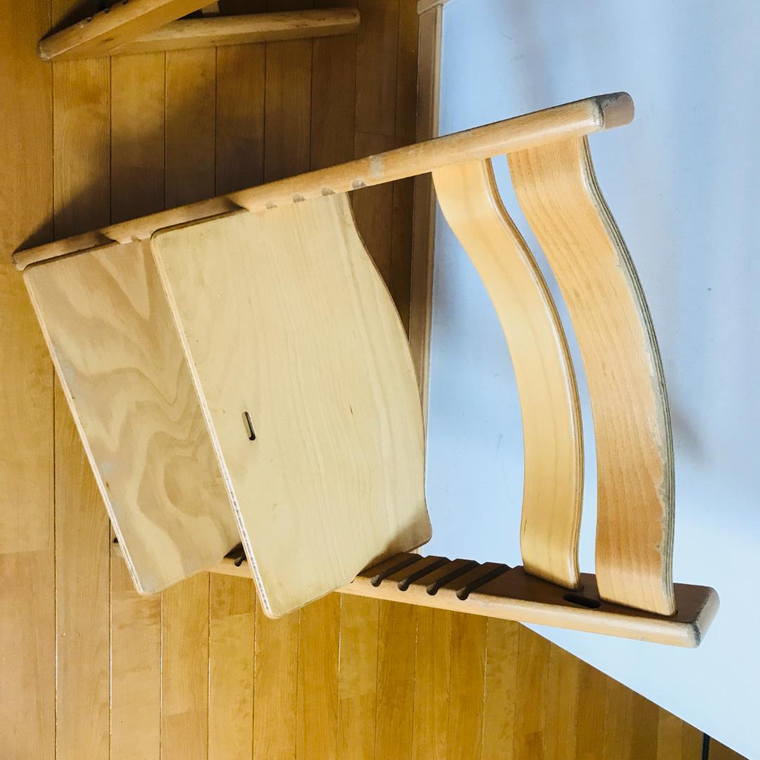 ２台　ストッケトリップトラップ　旧型　ベビーチェア　ハイチェア　シリアル無し