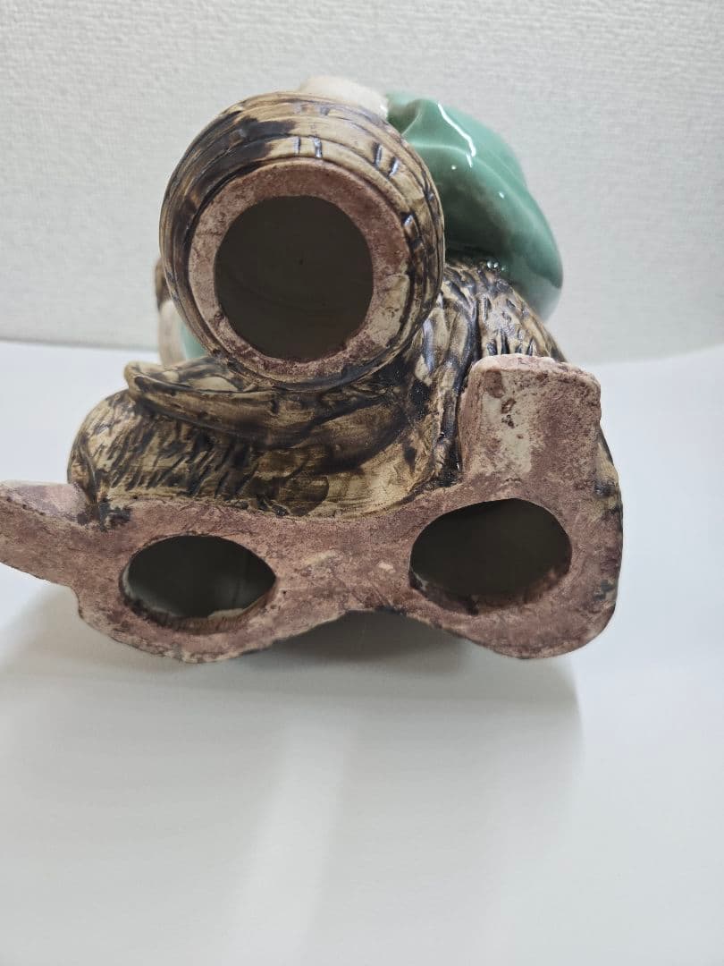 鯛持恵比寿　美術工芸　青磁　陶磁器　最終値下げ