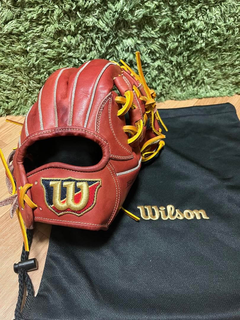 ウィルソン ベーシックラボ デュアル 軟式内野手用1723型 ブリック