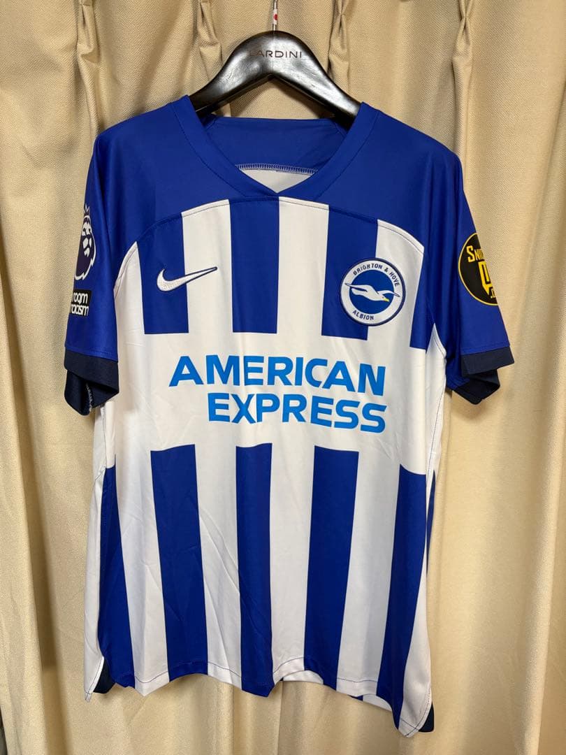 【ほぼ新品】三笘薫 ブライトン 23/24 ユニフォーム L