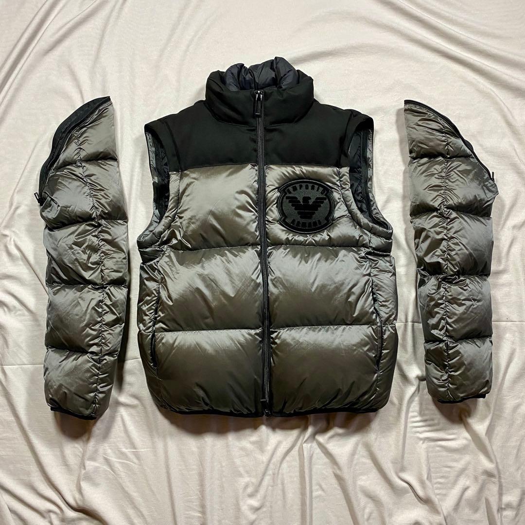 【未使用級タグ付】エンポリオアルマーニ 3WAY ダウン 極暖　入手困難