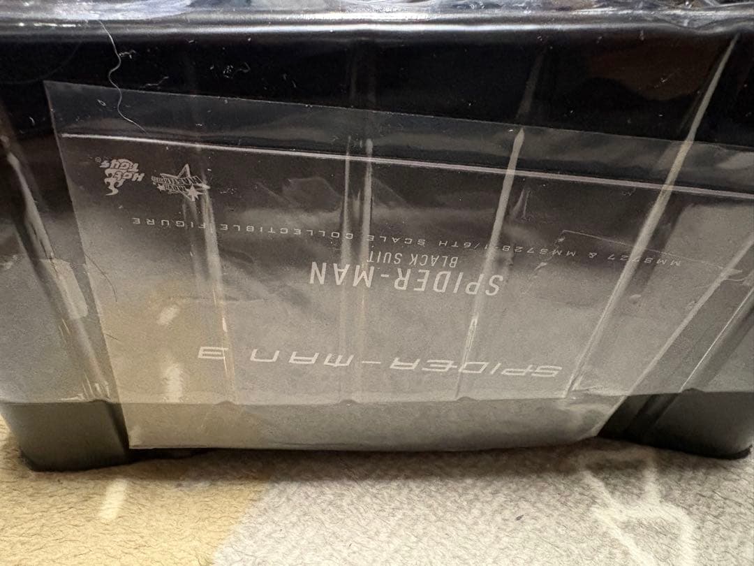 ホットトイズ　スパイダーマン3 ブラックスーツ フィギュア