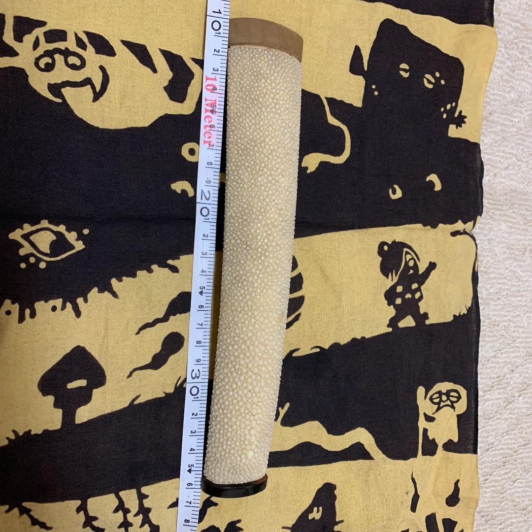 日本刀　柄　鮫皮　素材