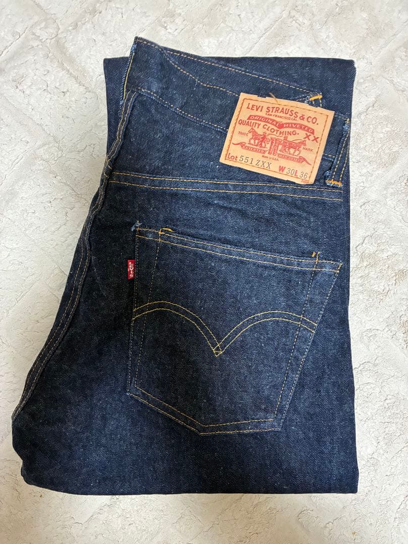 ロ*や様 LEVI'S(LVC)1960 551Z W30（米国バレンシア製）