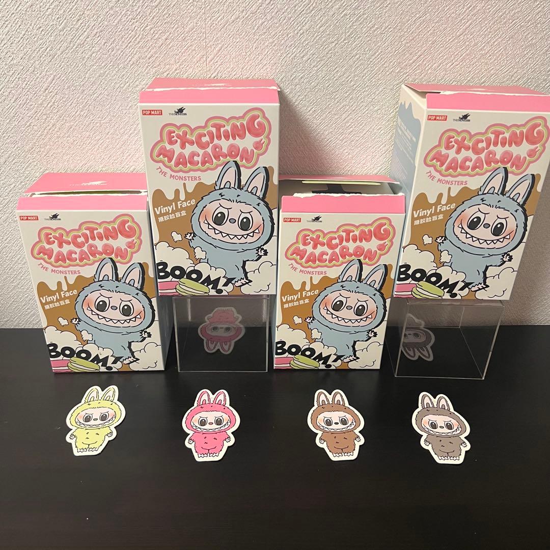 POPMART LABUBU ぬいぐるみ マカロン 正規品